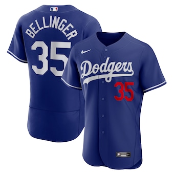 mens nike cody bellinger royal los angeles dodgers alternate